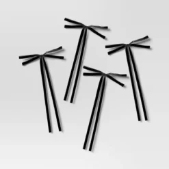 4ct Faux Velvet Fabric Christmas Decorative Bow - Wondershop™ -Old World Christmas GUEST ecb524ab e784 45c9 ba4a c1ede19fcc9b