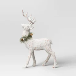 18" Standing Reindeer Animal Sculpture - Wondershop™ White 6 18" Standing Reindeer Animal Sculpture - Wondershop™ White -Old World Christmas GUEST ee08b6df b27b 4f24 a8b3 6f5a1e047470