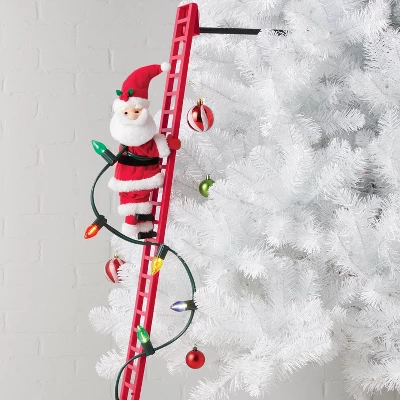 Large Climbing Santa Decorative Figurine Red - Wondershop™ 5 Large Climbing Santa Decorative Figurine Red - Wondershop™ - Image 3