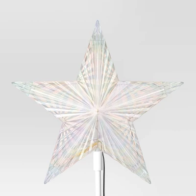 Christmas Lit 5 Point Star Tree Topper Multicolor - Wondershop™ 5 Christmas Lit 5 Point Star Tree Topper Multicolor - Wondershop™ - Image 3