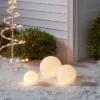 3pc LED Glittered Globe Christmas Novelty Sculpture Light White - Wondershop™ -Old World Christmas GUEST f1662d62 dd32 4c32 9d69 f5e701b13ae2
