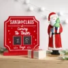Christmas Santa Claus Is Coming To Town Countdown Sign - Wondershop™ -Old World Christmas GUEST f1b06def cb18 4d66 9df4 0ce0f41e7623