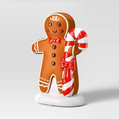 Christmas Lit Blow Mold Gingerbread Man Decor - Wondershop™ 4 Christmas Lit Blow Mold Gingerbread Man Decor - Wondershop™ - Image 2