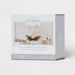 LED Dewdrop Deer Head With Faux Greenery Christmas Novelty Silhouette Light - Wondershop™ -Old World Christmas GUEST f7e291ba 3e1f 4d7c 8b02 bd99d5a05ee0