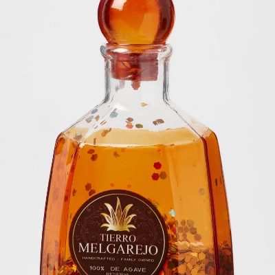 Glass Tequila Bottle Christmas Tree Ornament Orange - Wondershop™ 4 Glass Tequila Bottle Christmas Tree Ornament Orange - Wondershop™ - Image 2