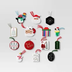 100ct Christmas Tie-On Gift Tags Classic Icons Multi-Pack - Wondershop™ -Old World Christmas GUEST fb875acc fe7c 442b a6ed b8d8fc6ec24d