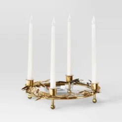 Christmas Lit Plastic Candles Metal Holder - Wondershop™ -Old World Christmas GUEST fd3d1c8d 134b 4eb7 9236 c24fd890d62c