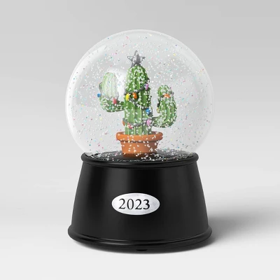 Christmas Cactus Snow Globe - Wondershop™ 4 Christmas Cactus Snow Globe - Wondershop™ - Image 2